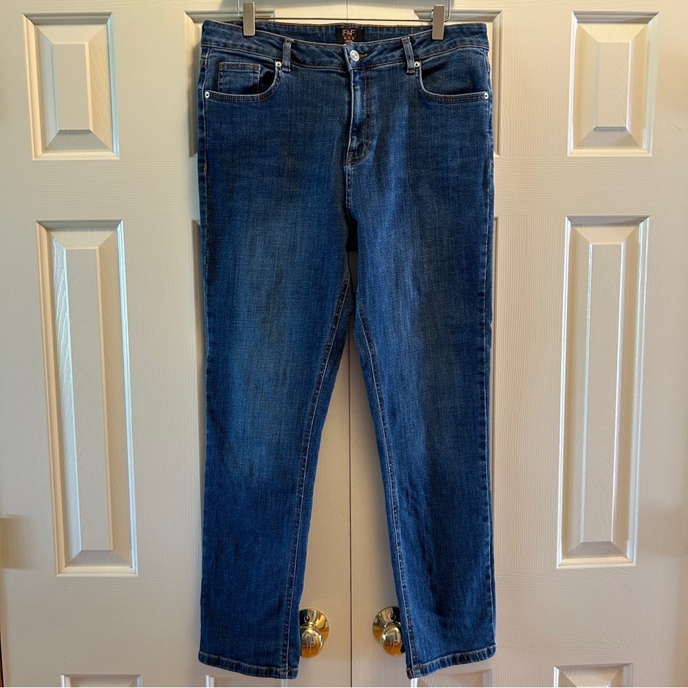 F&F Women’s Blue Denim Jeans Short Length